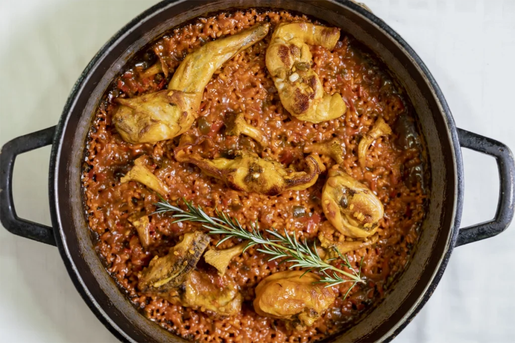 Paella de Conejo