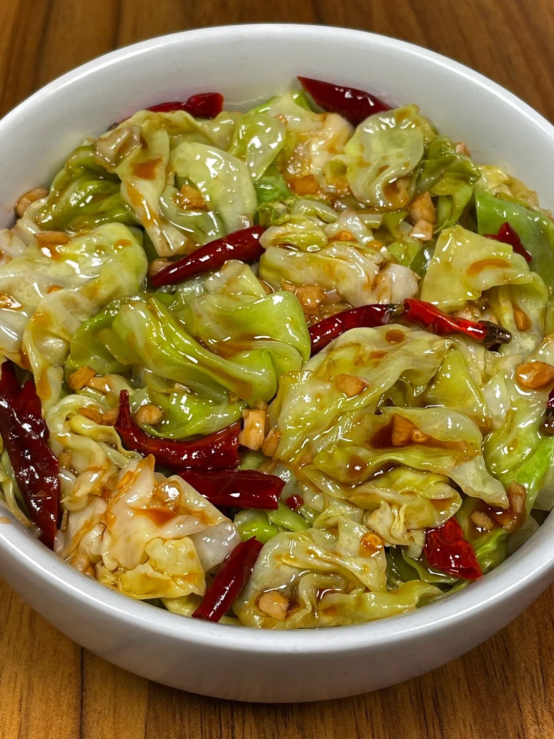 Hand-Shredded Cabbage